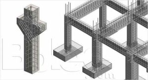 training design of steel & concrete structure, building for advance