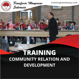 TRAINING COMMUNITY RELATION AND DEVELOPMENT