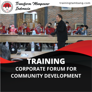 TRAINING CORPORATE FORUM FOR COMMUNITY DEVELOPMENT