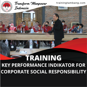TRAINING KEY PERFORMANCE INDIKATOR FOR CORPORATE SOCIAL RESPONSIBILITY