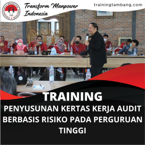 TRAINING PENYUSUNAN KERTAS KERJA AUDIT BERBASIS RISIKO PADA PERGURUAN TINGGI