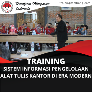 TRAINING SISTEM INFORMASI PENGELOLAAN ALAT TULIS KANTOR DI ERA MODERN