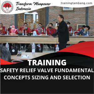 TRAINING SAFETY RELIEF VALVE FUNDAMENTAL CONCEPTS SIZING AND SELECTION