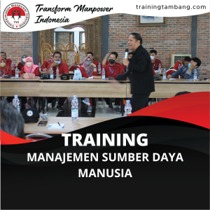 TRAINING MANAJEMEN SUMBER DAYA MANUSIA