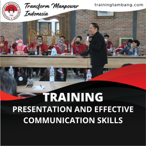 TRAINING PRESENTATION AND EFFECTIVE COMMUNICATION SKILLS