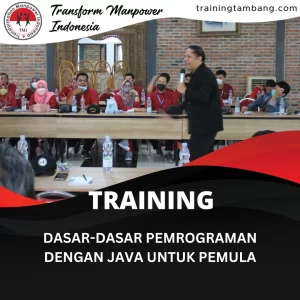 TRAINING DASAR-DASAR PEMROGRAMAN DENGAN JAVA UNTUK PEMULA