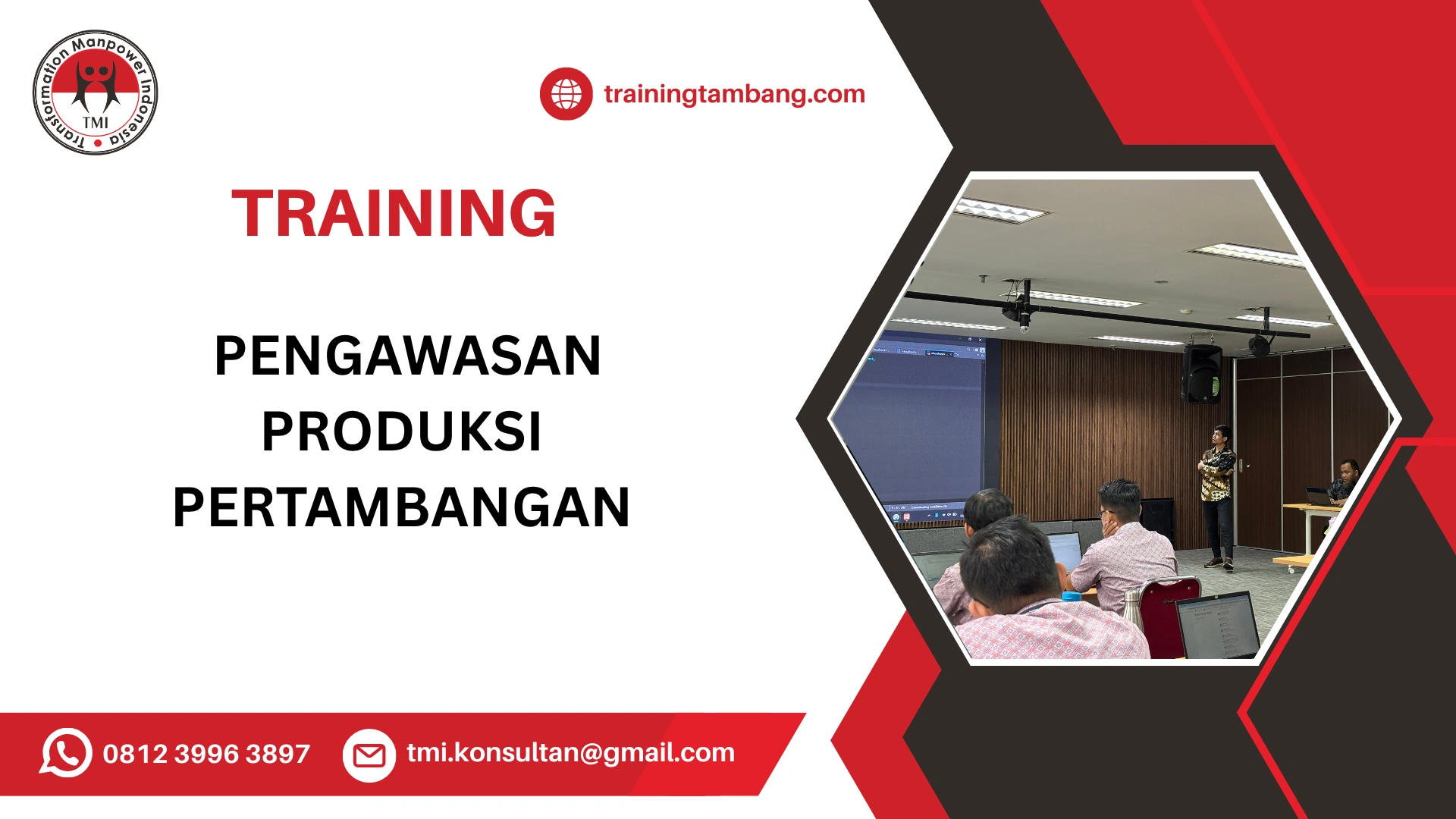TRAINING PENGENDALIAN PRODUKSI TAMBANG