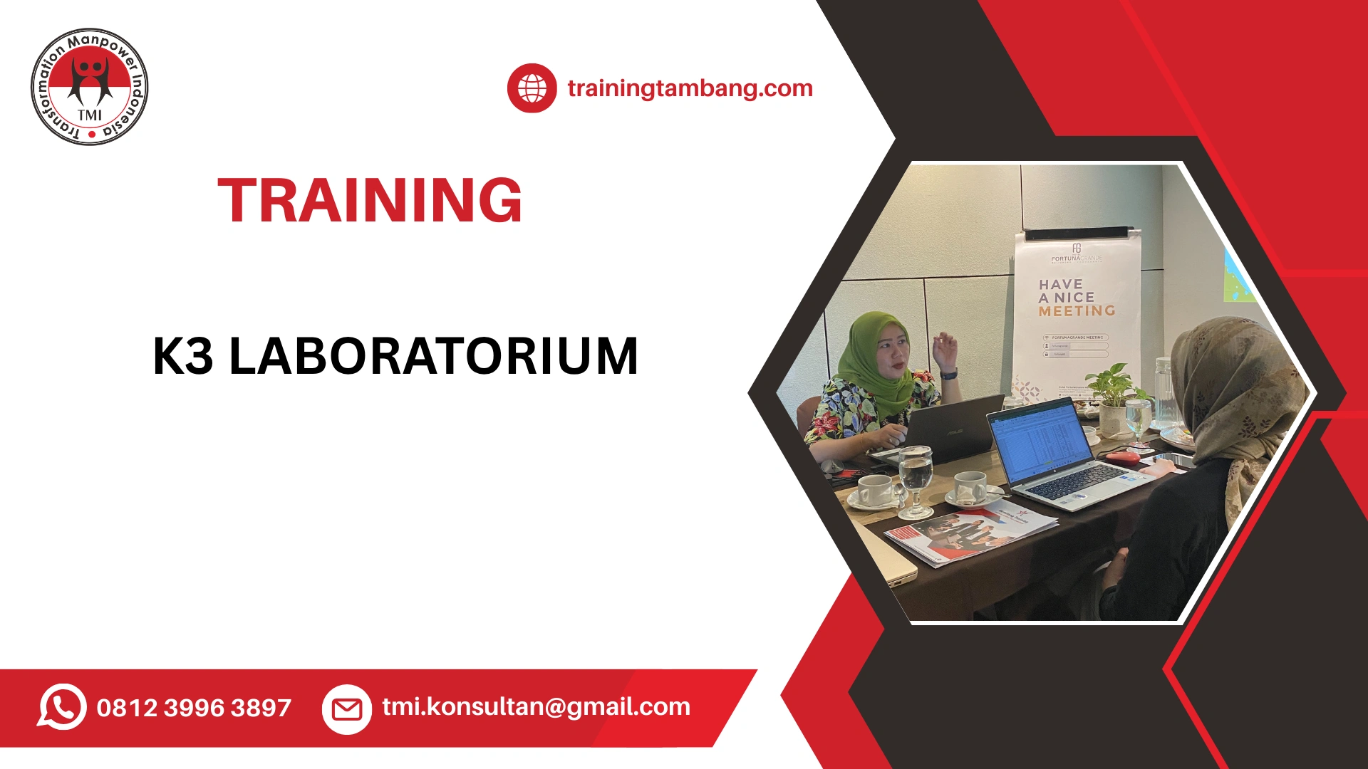 TRAINING MANAJEMEN K3 LABORATORIUM