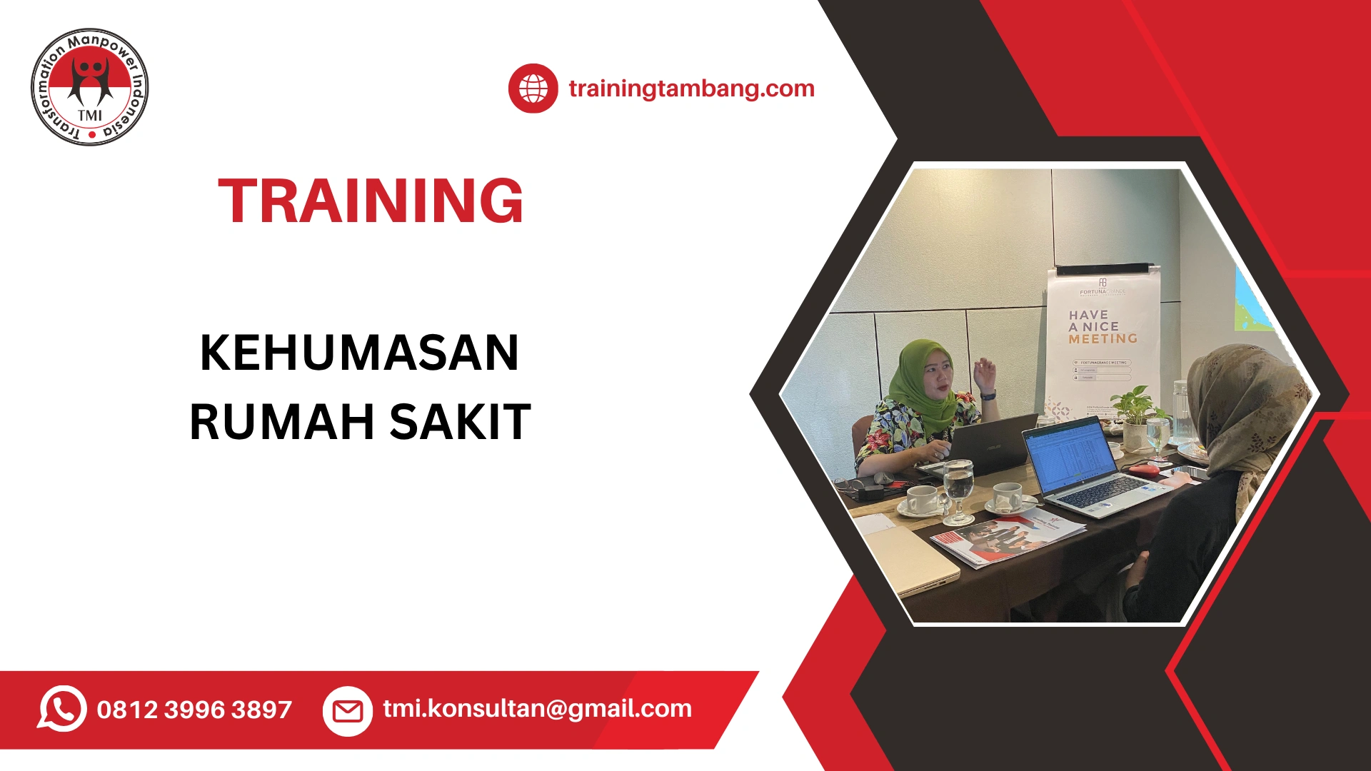 TRAINING KOMUNIKASI KRISIS RUMAH SAKIT