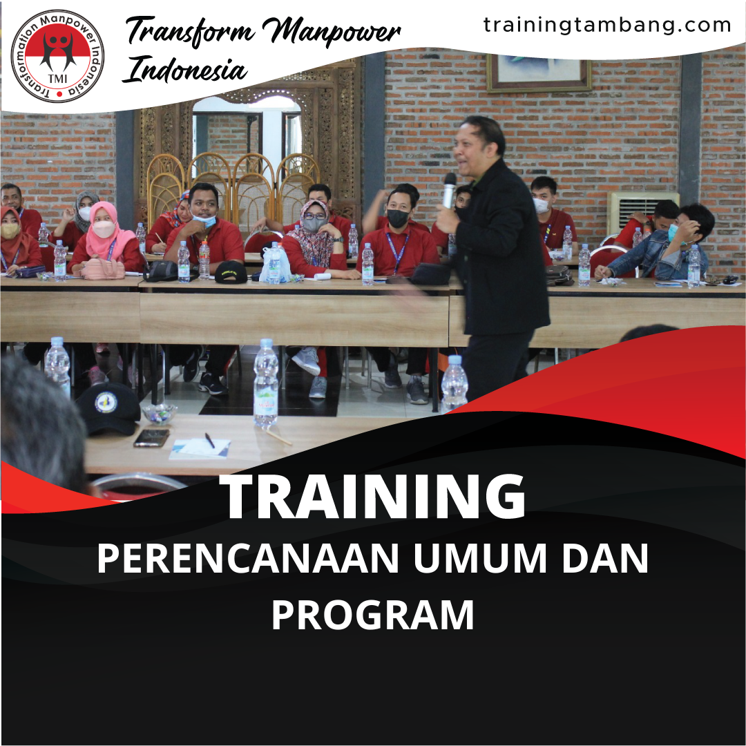 TRAINING PERENCANAAN UMUM DAN PROGRAM