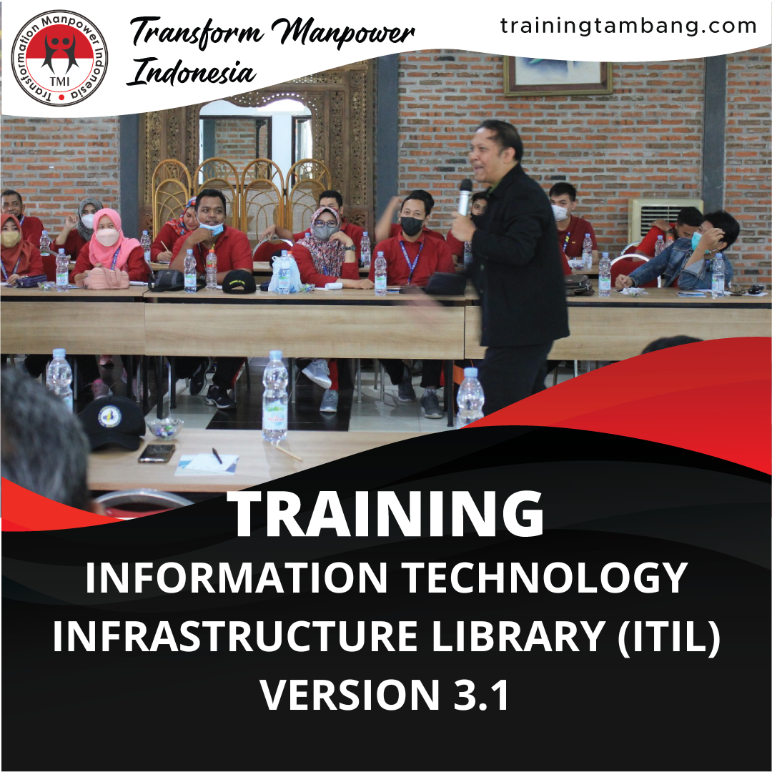 TRAINING INFORMATION TECHNOLOGY INFRASTRUCTURE LIBRARY (ITIL) VERSION 3.1