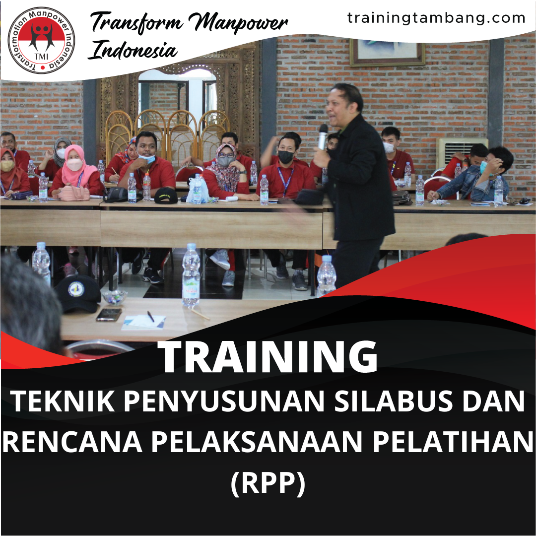 TRAINING TEKNIK PENYUSUNAN SILABUS DAN RENCANA PELAKSANAAN PELATIHAN (RPP)