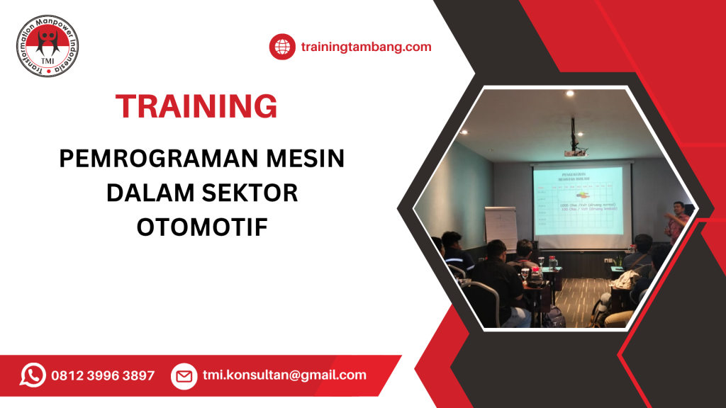 TRAINING PEMROGRAMAN MESIN DALAM SEKTOR OTOMOTIF