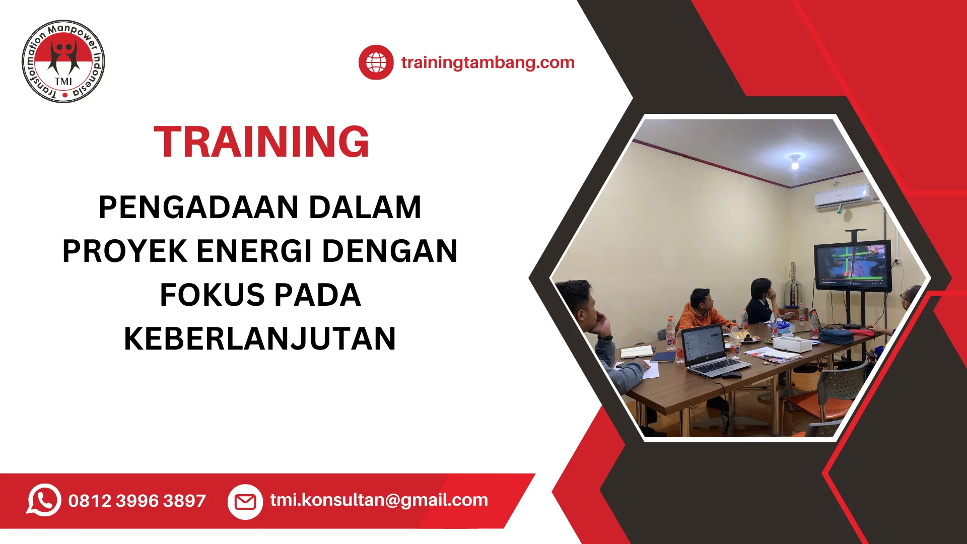 TRAINING PENGADAAN DALAM PROYEK ENERGI DENGAN FOKUS PADA KEBERLANJUTAN