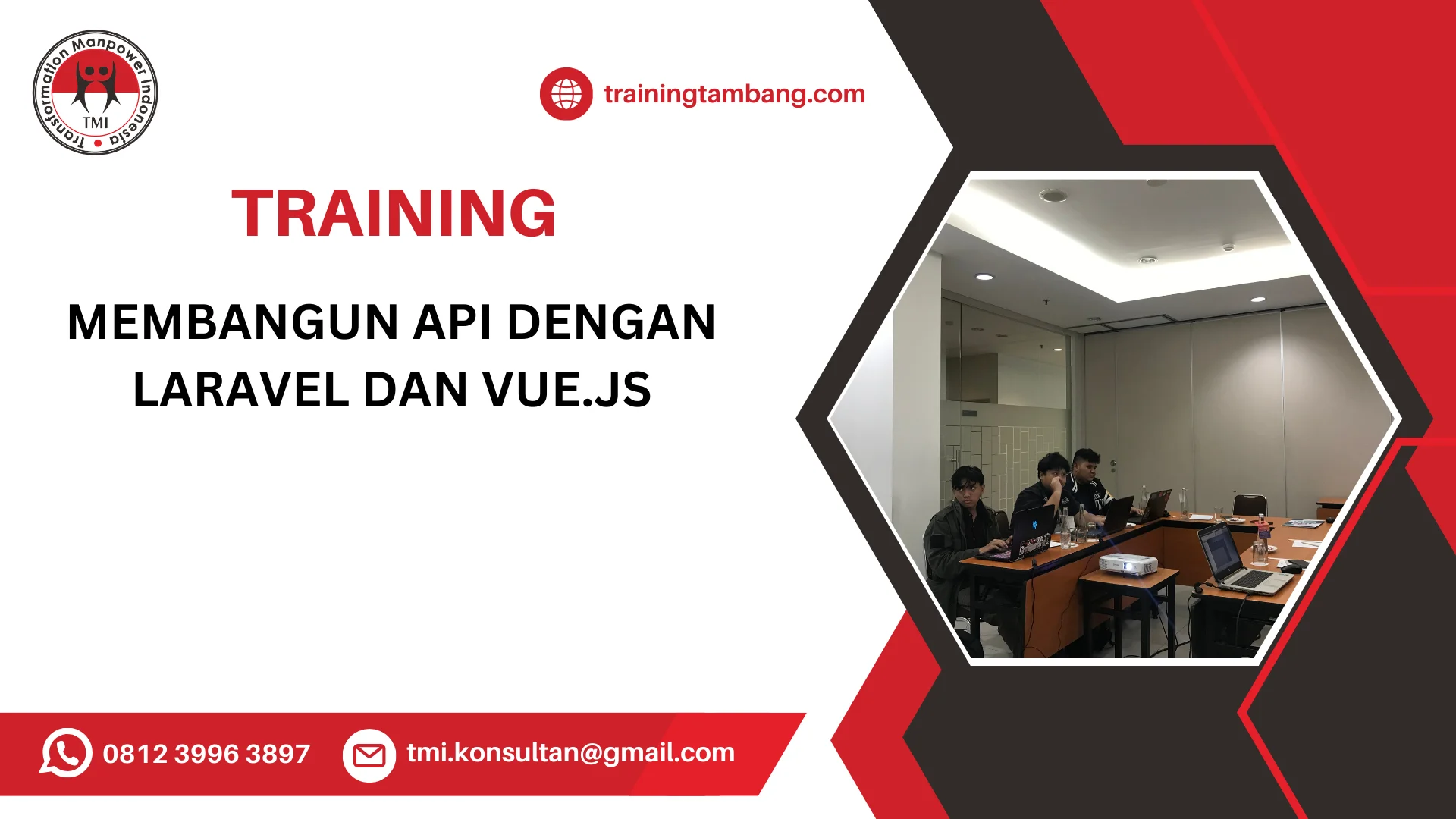 TRAINING MEMBANGUN API DENGAN LARAVEL DAN VUE.JS