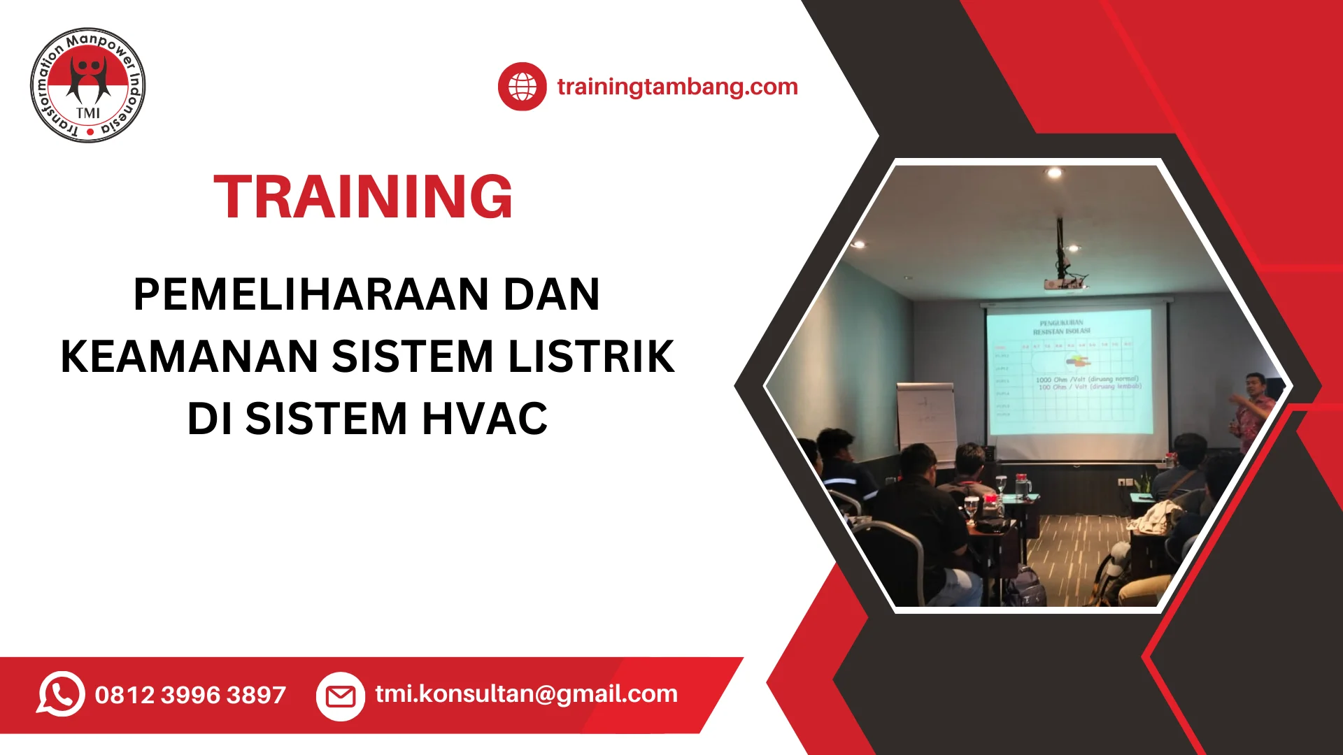 TRAINING PEMELIHARAAN DAN KEAMANAN SISTEM LISTRIK DI SISTEM HVAC
