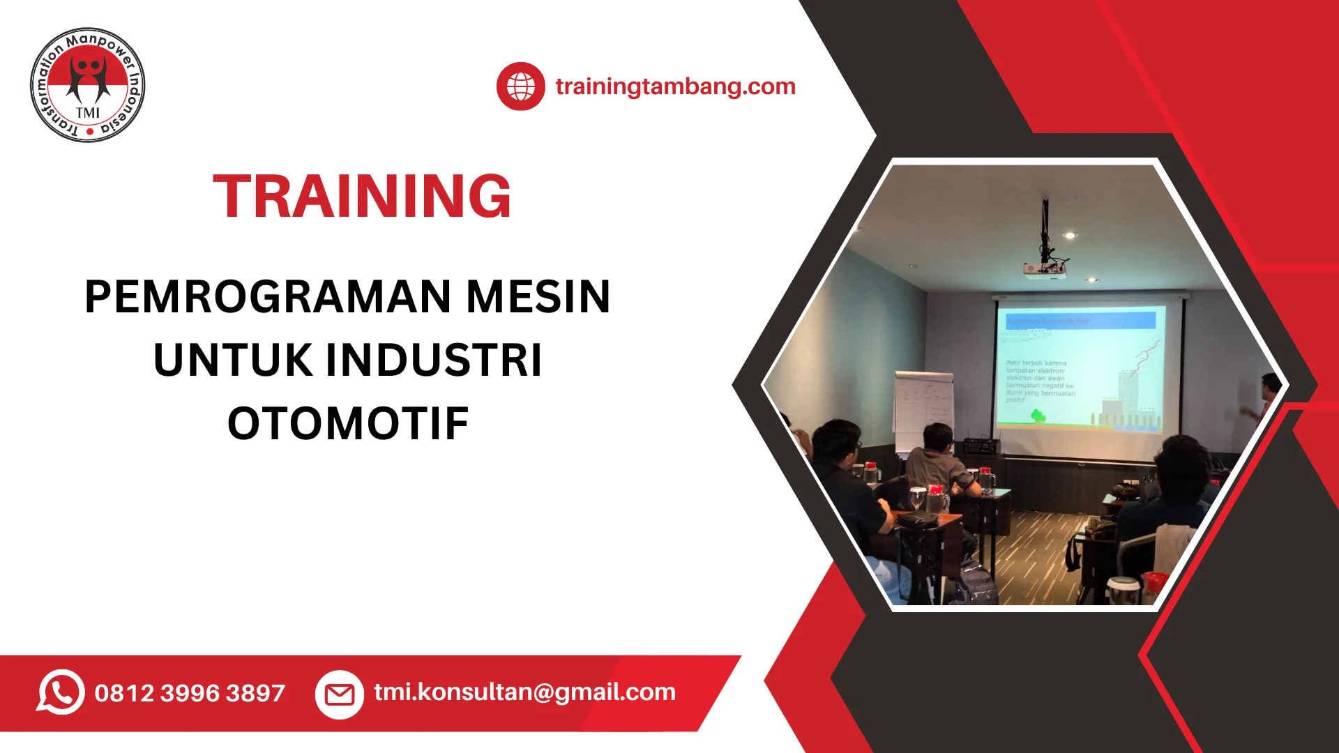TRAINING PEMROGRAMAN MESIN UNTUK INDUSTRI OTOMOTIF