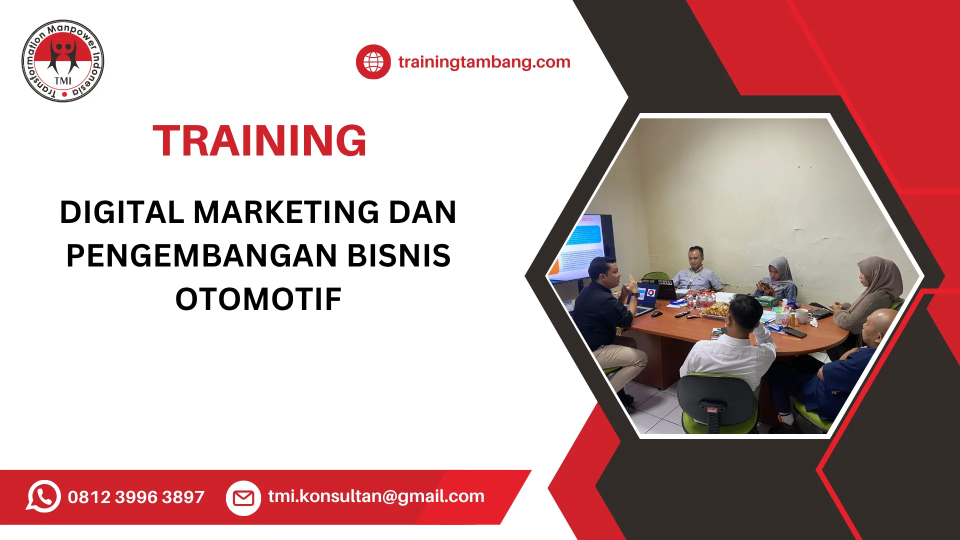 TRAINING DIGITAL MARKETING DAN PENGEMBANGAN BISNIS OTOMOTIF