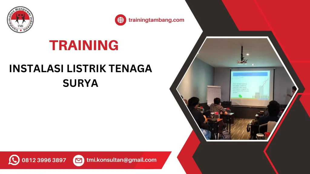 TRAINING INSTALASI LISTRIK TENAGA SURYA