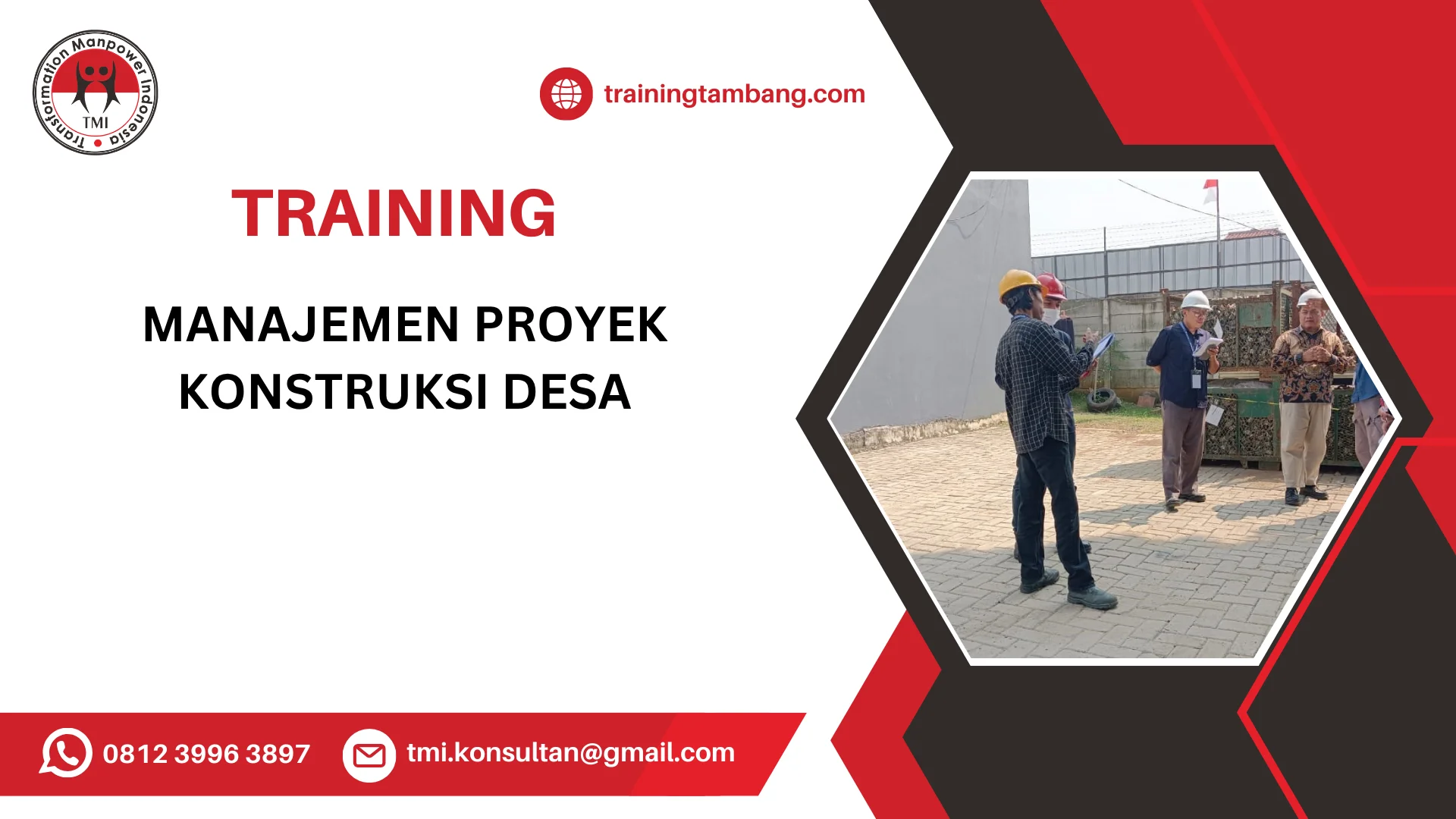 TRAINING MANAJEMEN PROYEK KONSTRUKSI DESA