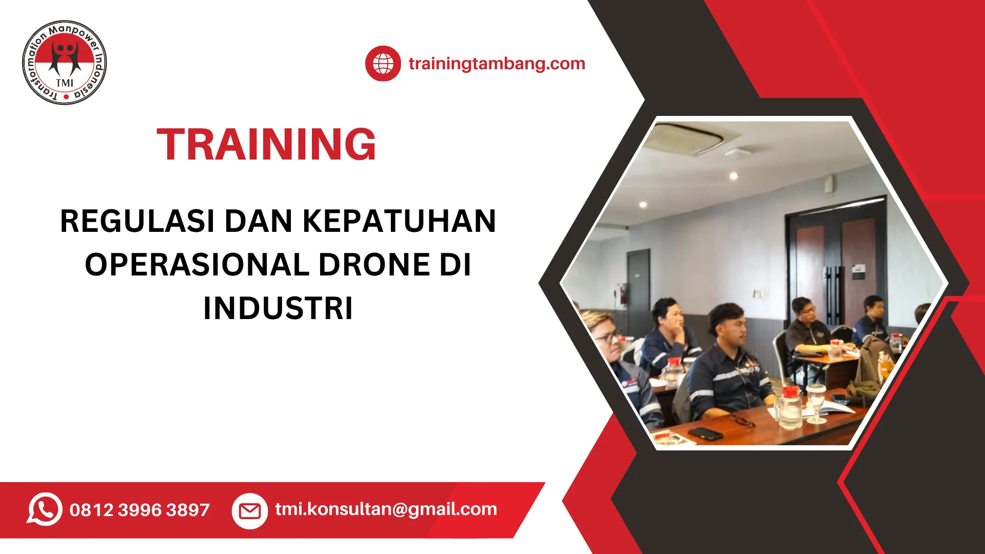 TRAINING REGULASI DAN KEPATUHAN OPERASIONAL DRONE DI INDUSTRI
