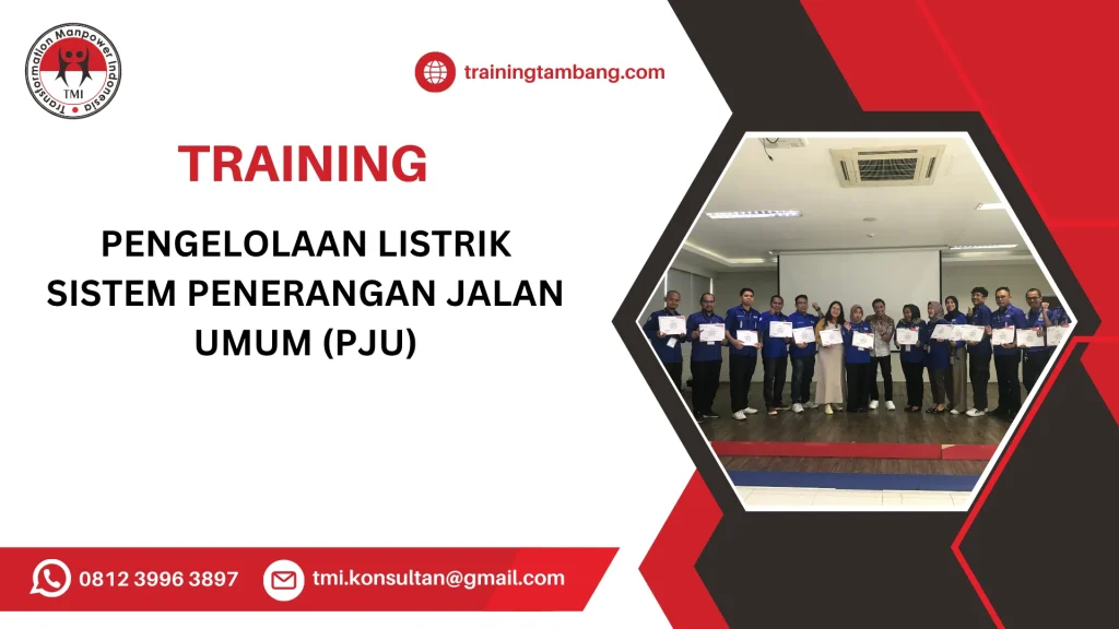 TRAINING PENGELOLAAN LISTRIK SISTEM PENERANGAN JALAN UMUM (PJU)