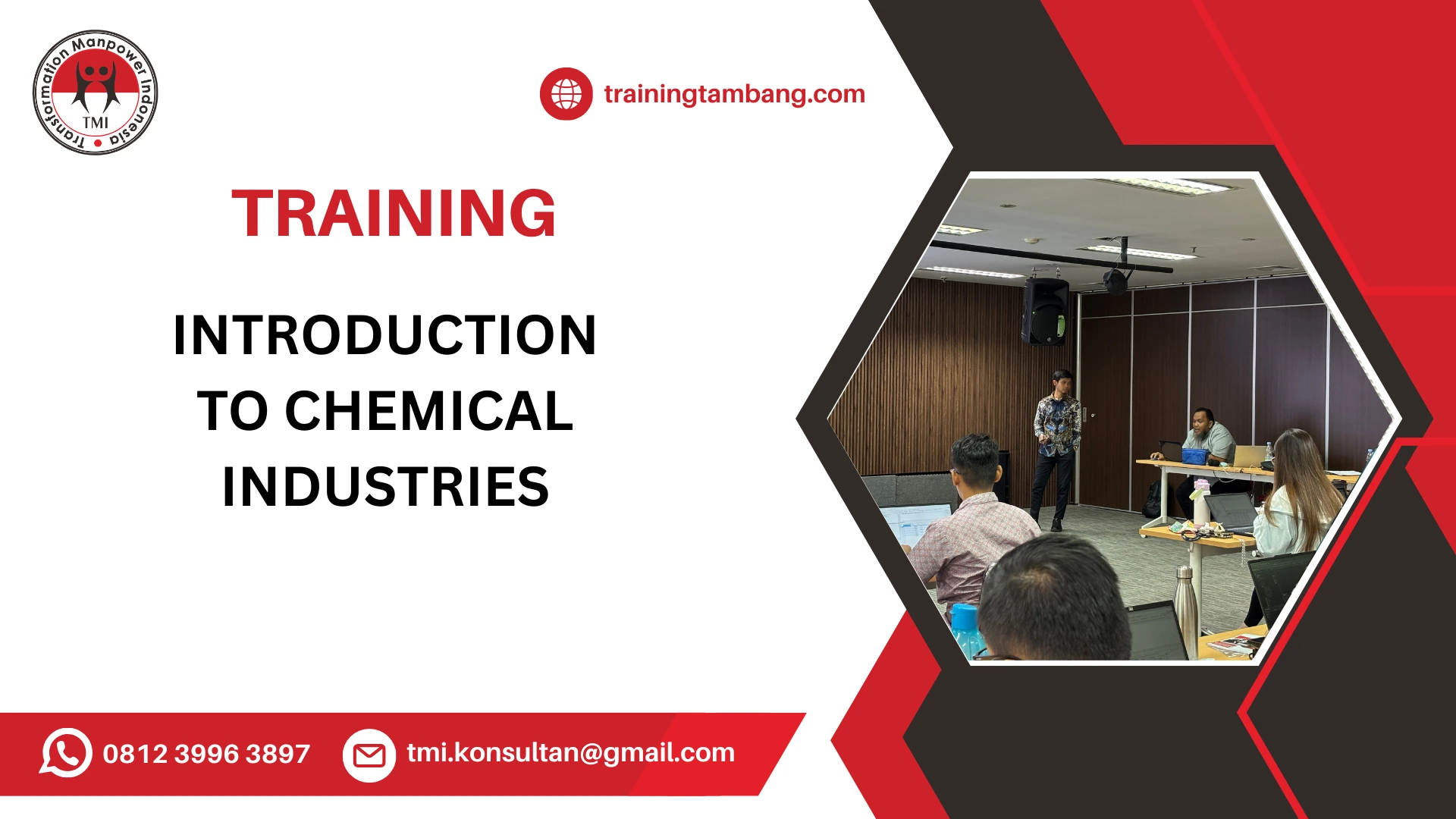 TRAINING INTRODUCTION TO CHEMICAL INDUSTRIES