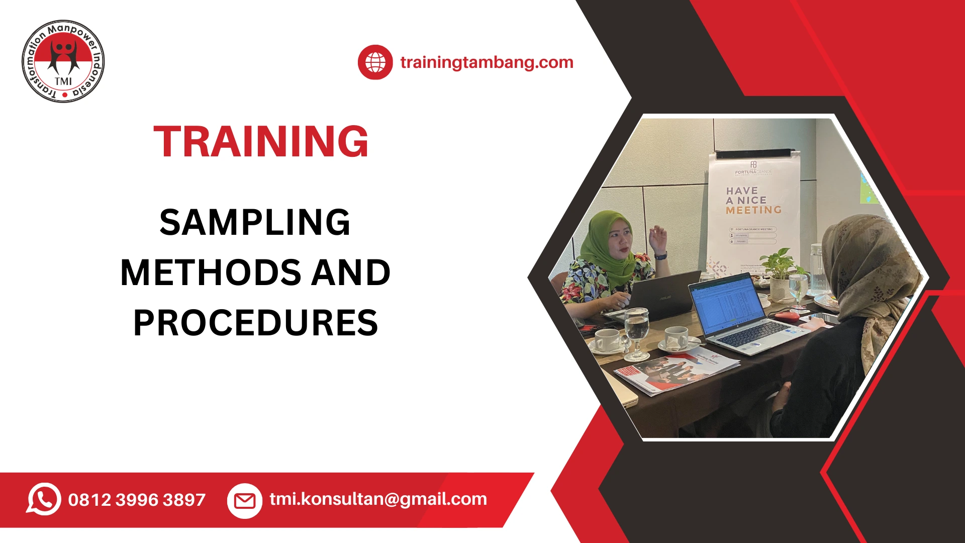 TRAINING SAMPLING METHODS AND PROCEDURES