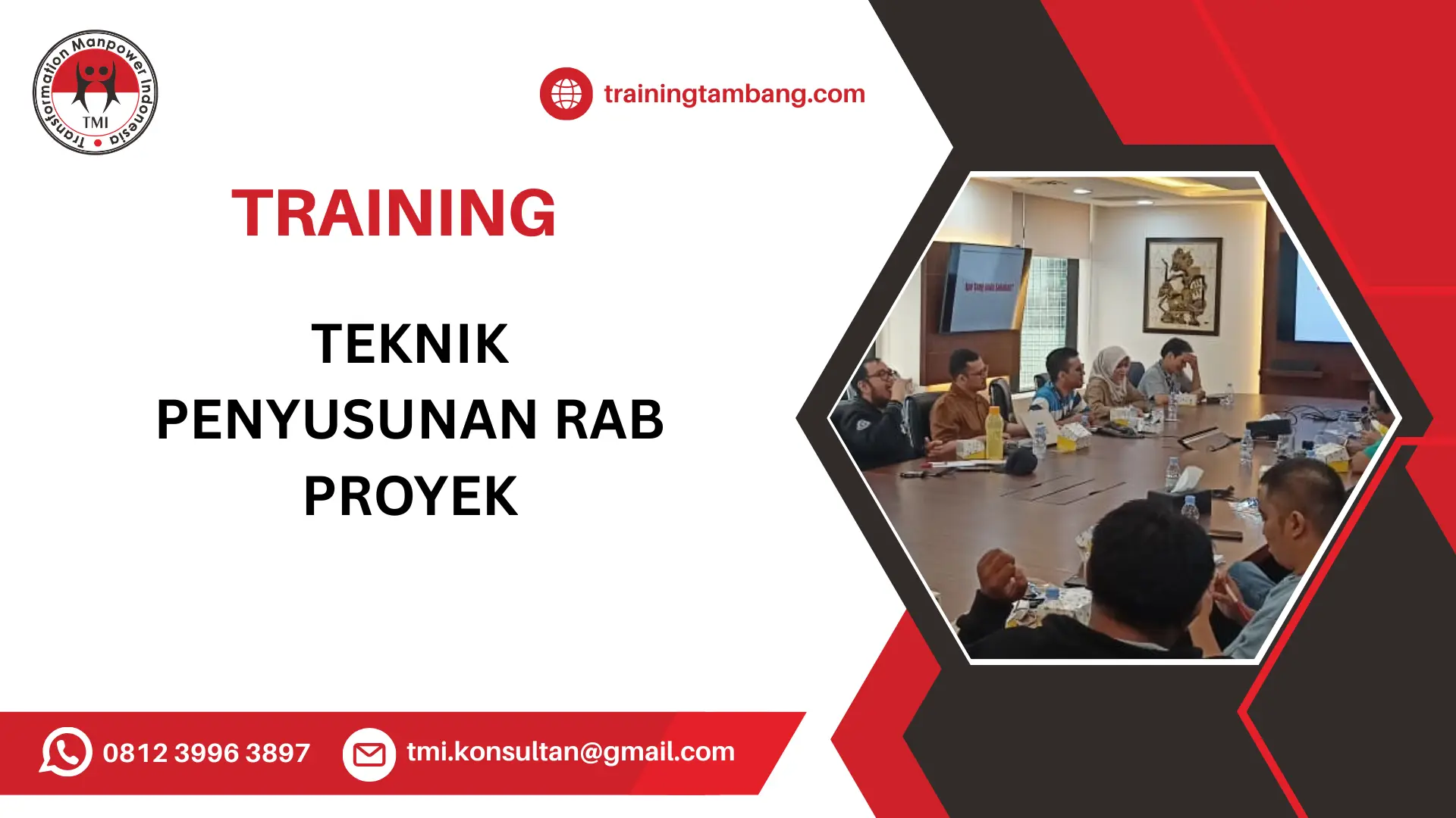 TRAINING TEKNIK PENYUSUNAN RAB PROYEK