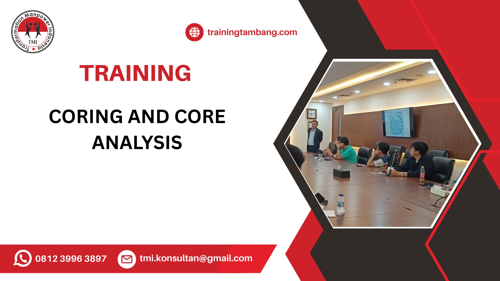 TRAINING CORING AND CORE ANALYSIS