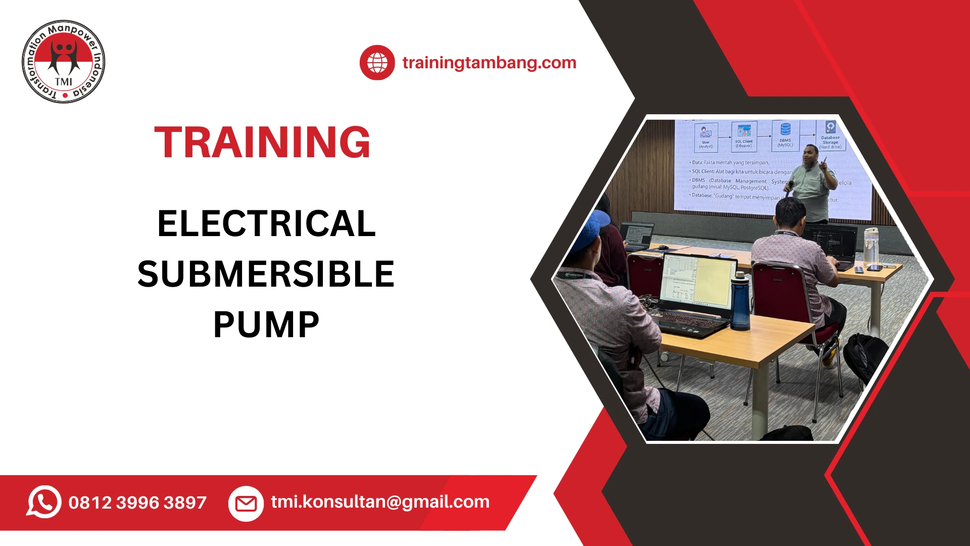 TRAINING ELECTRICAL SUBMERSIBLE PUMP