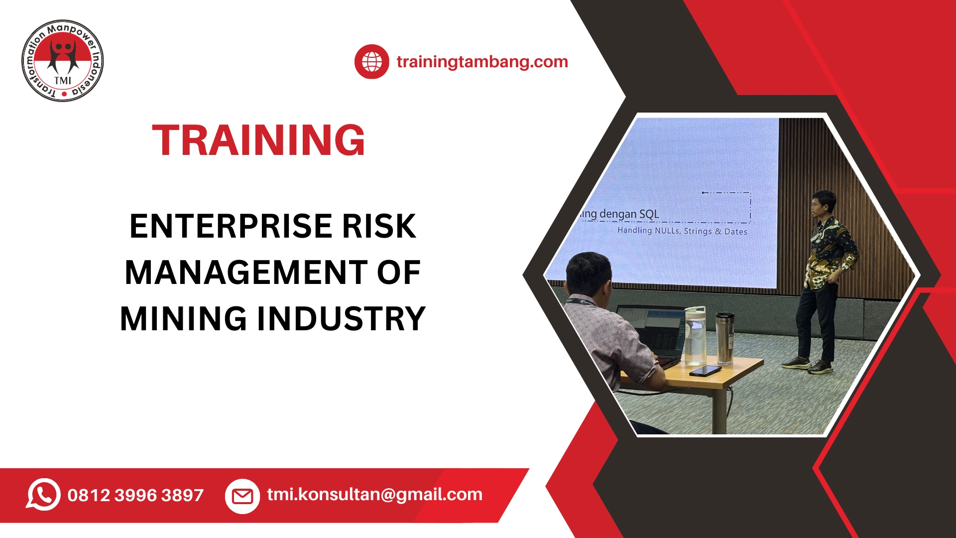 TRAINING MANAJEMEN RISIKO INDUSTRI PERTAMBANGAN