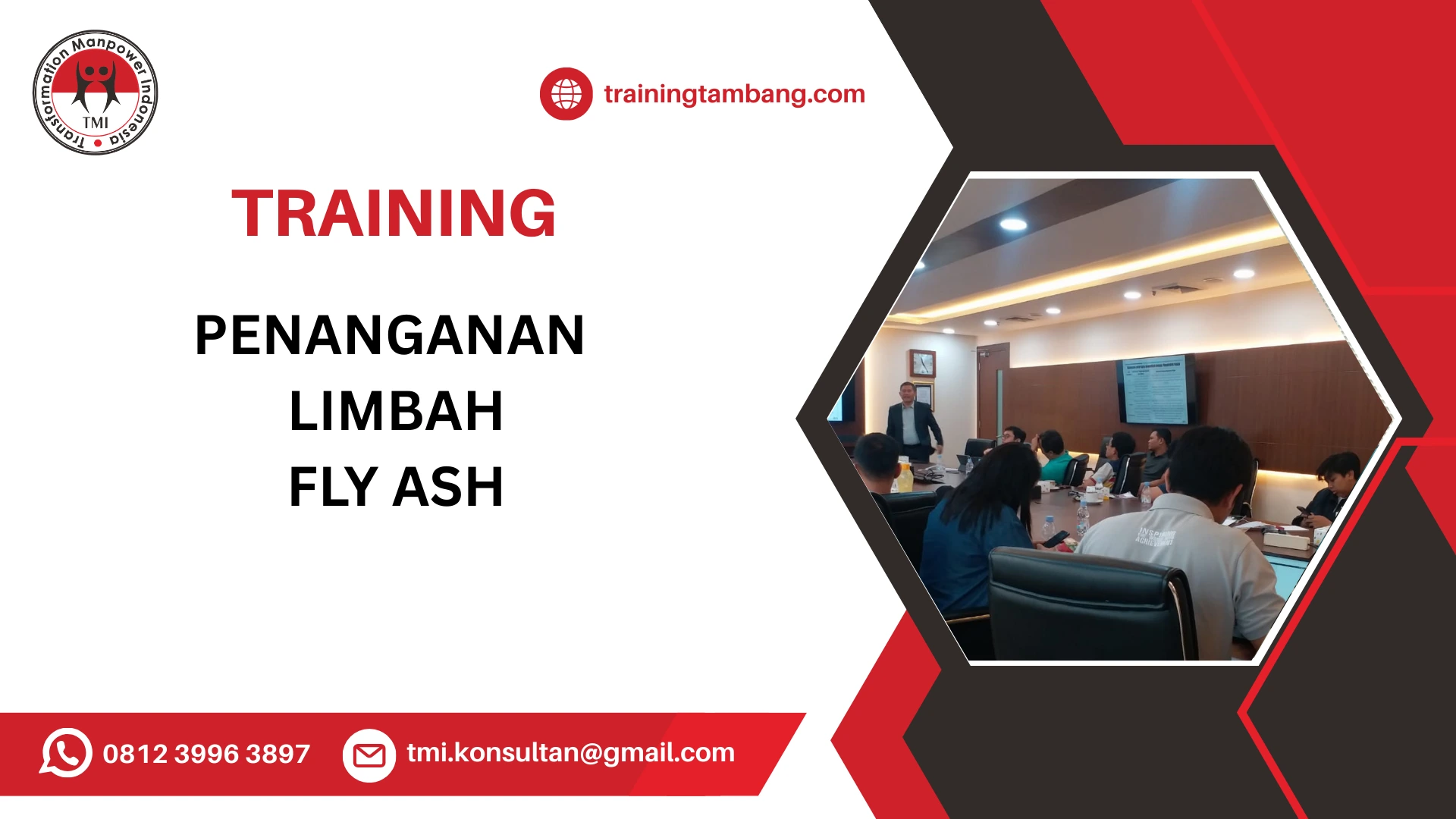 TRAINING PENANGANAN LIMBAH FLY ASH