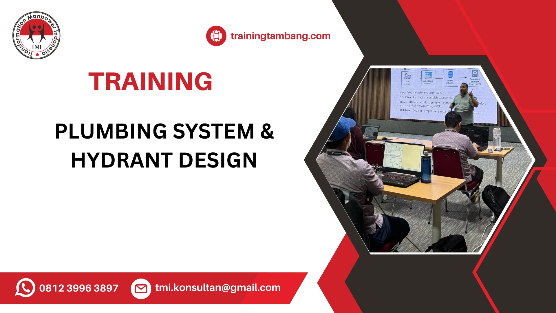 TRAINING PLUMBING SYSTEM & HYDRANT DESIGN