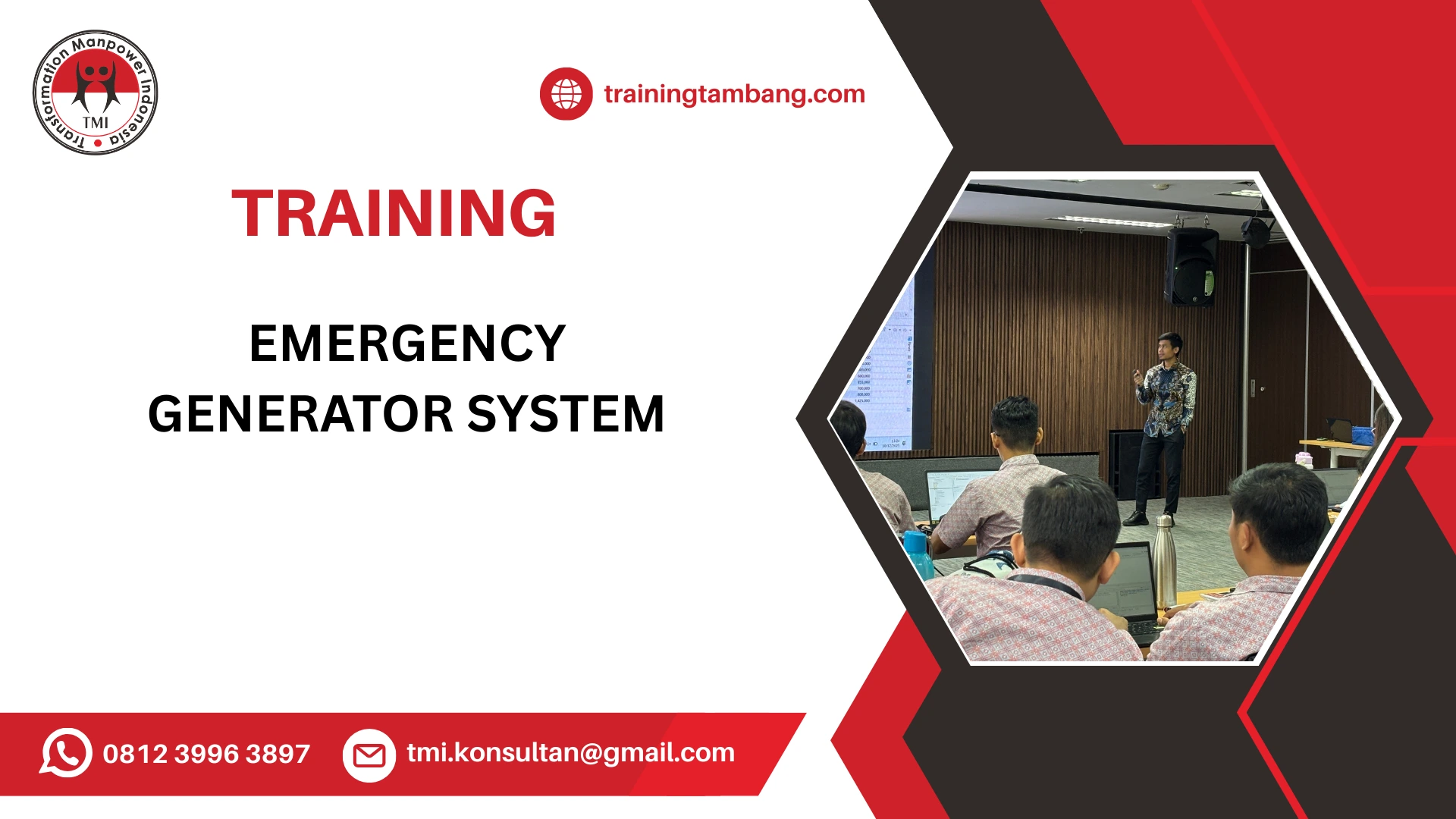 TRAINING OPERASI GENERATOR DARURAT