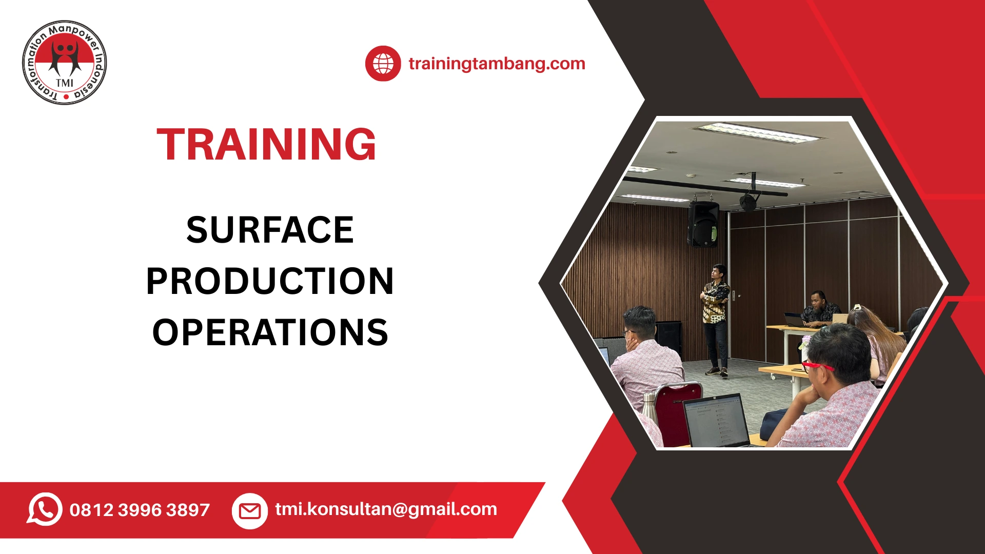 TRAINING SURFACE PRODUCTION OPERATIONS