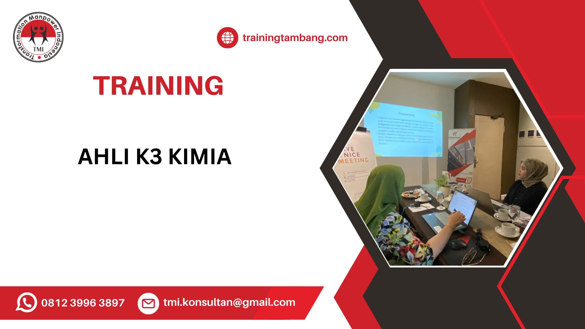 TRAINING KESELAMATAN KERJA LABORATORIUM KIMIA