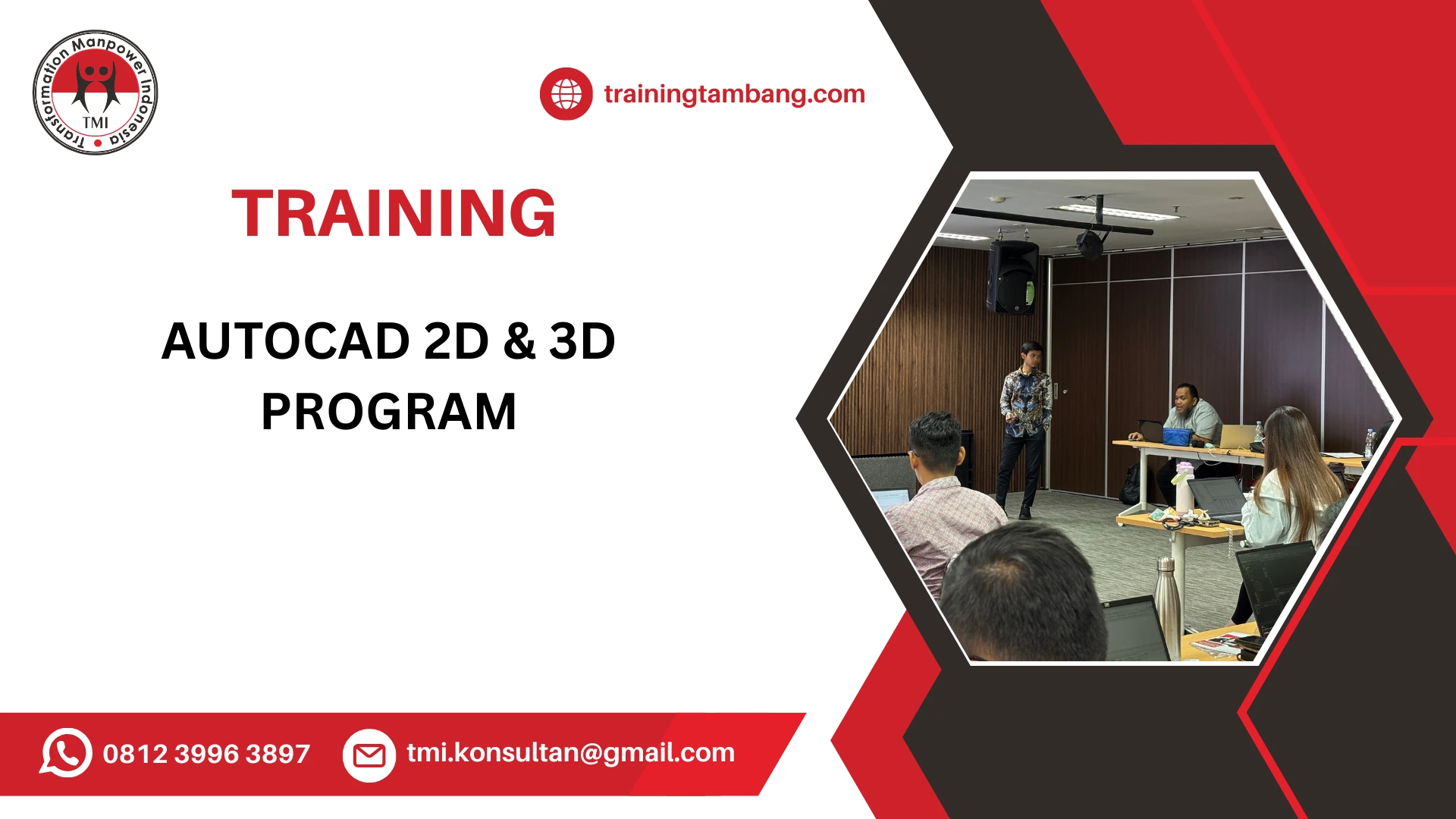 TRAINING AUTOCAD 2D & 3D FOR ARCHITECTURE