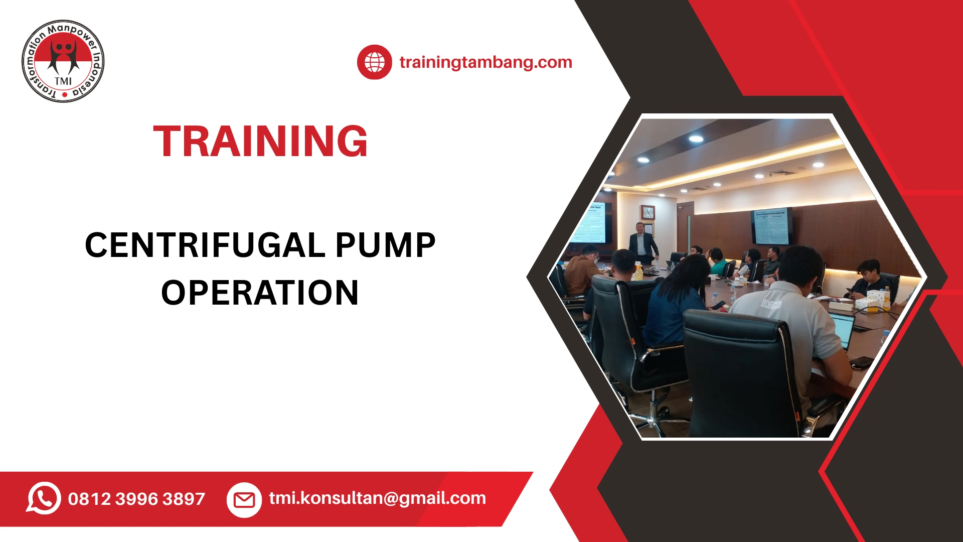 TRAINING PENGOPERASIAN POMPA SENTRIFUGAL