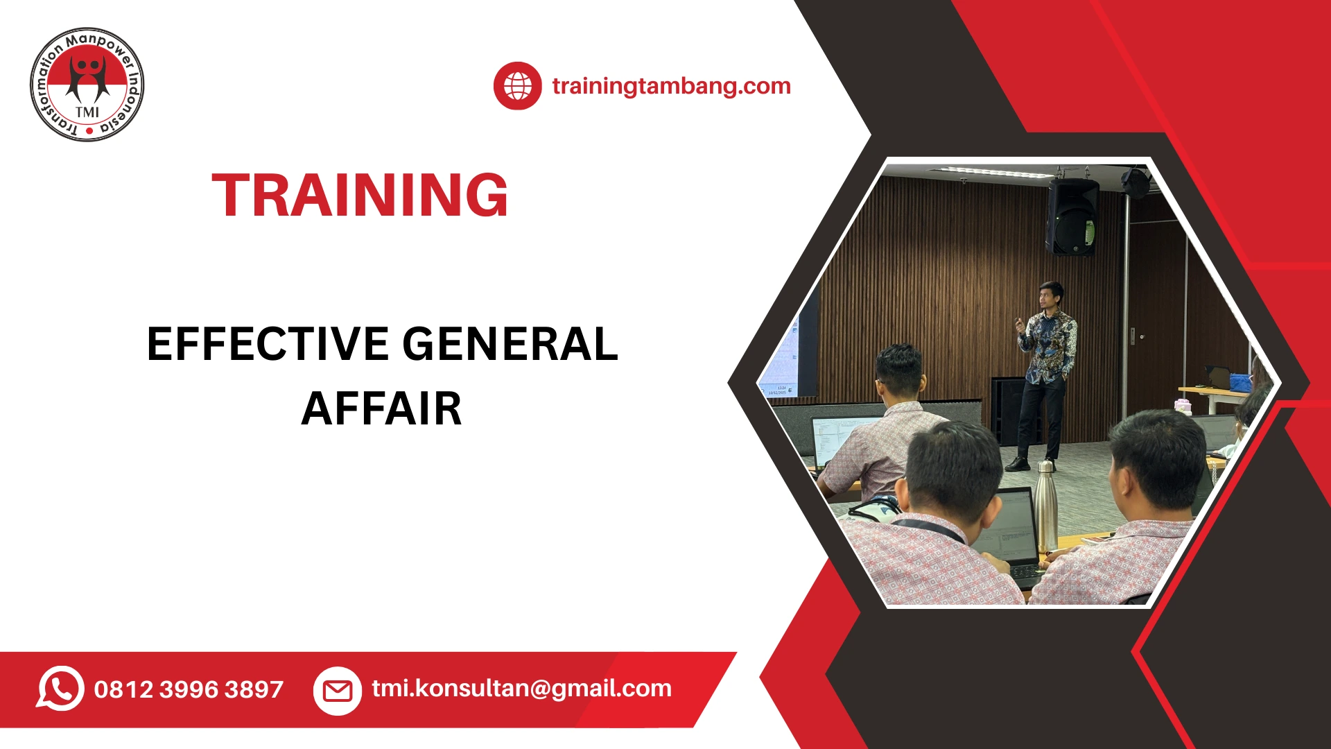 TRAINING MANAJEMEN GENERAL AFFAIR