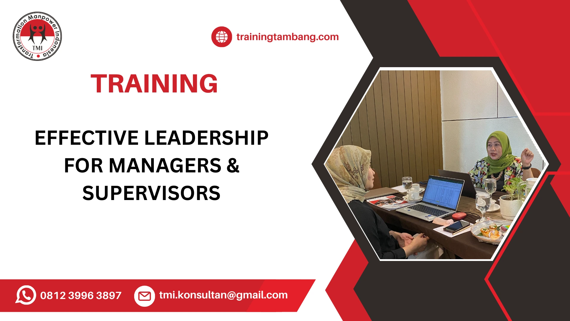 TRAINING LEADERSHIP SKILLS FOR MANAGERS & SUPERVISORS