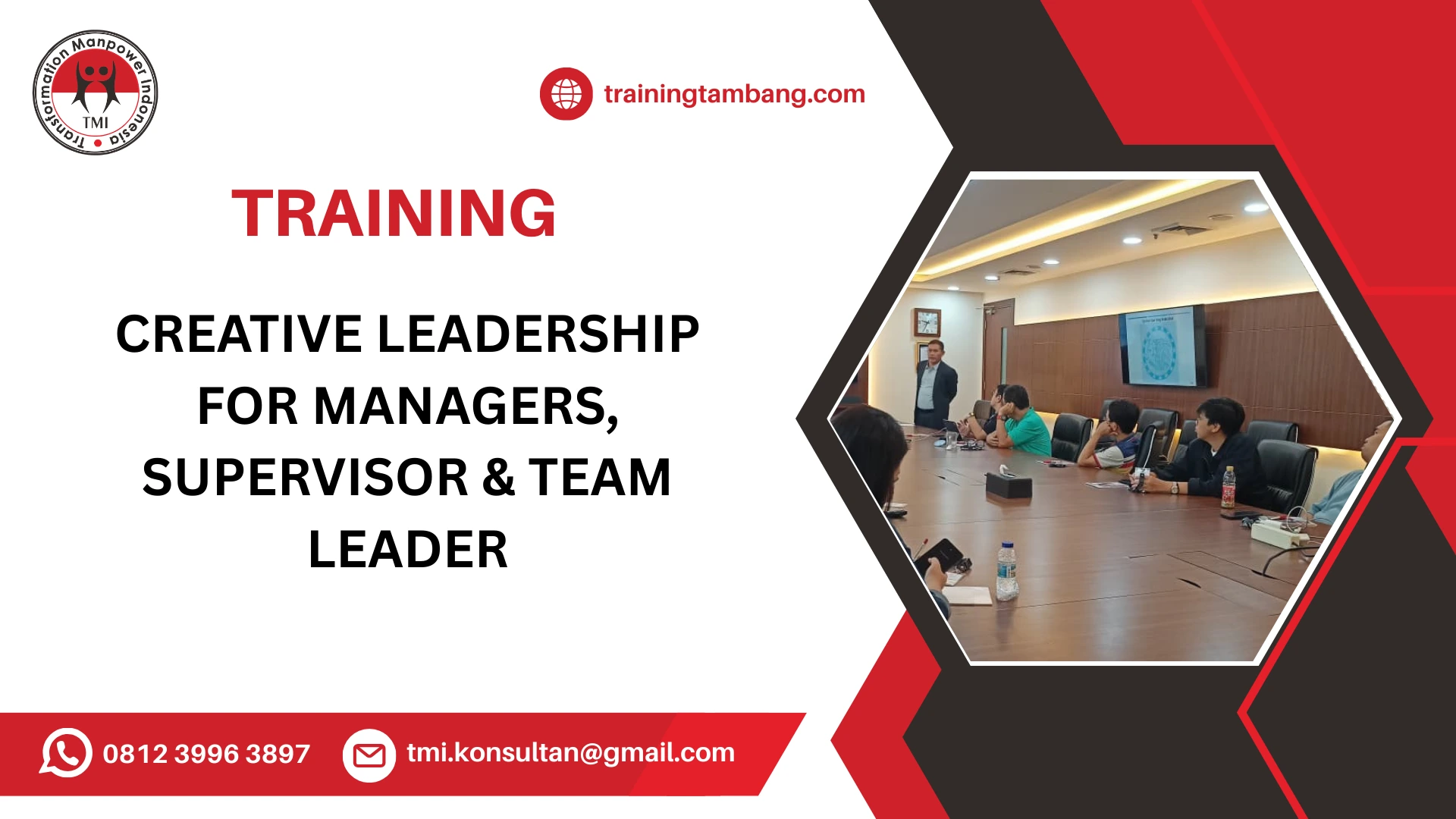 TRAINING CREATIVE LEADERSHIP MANAGEMENT