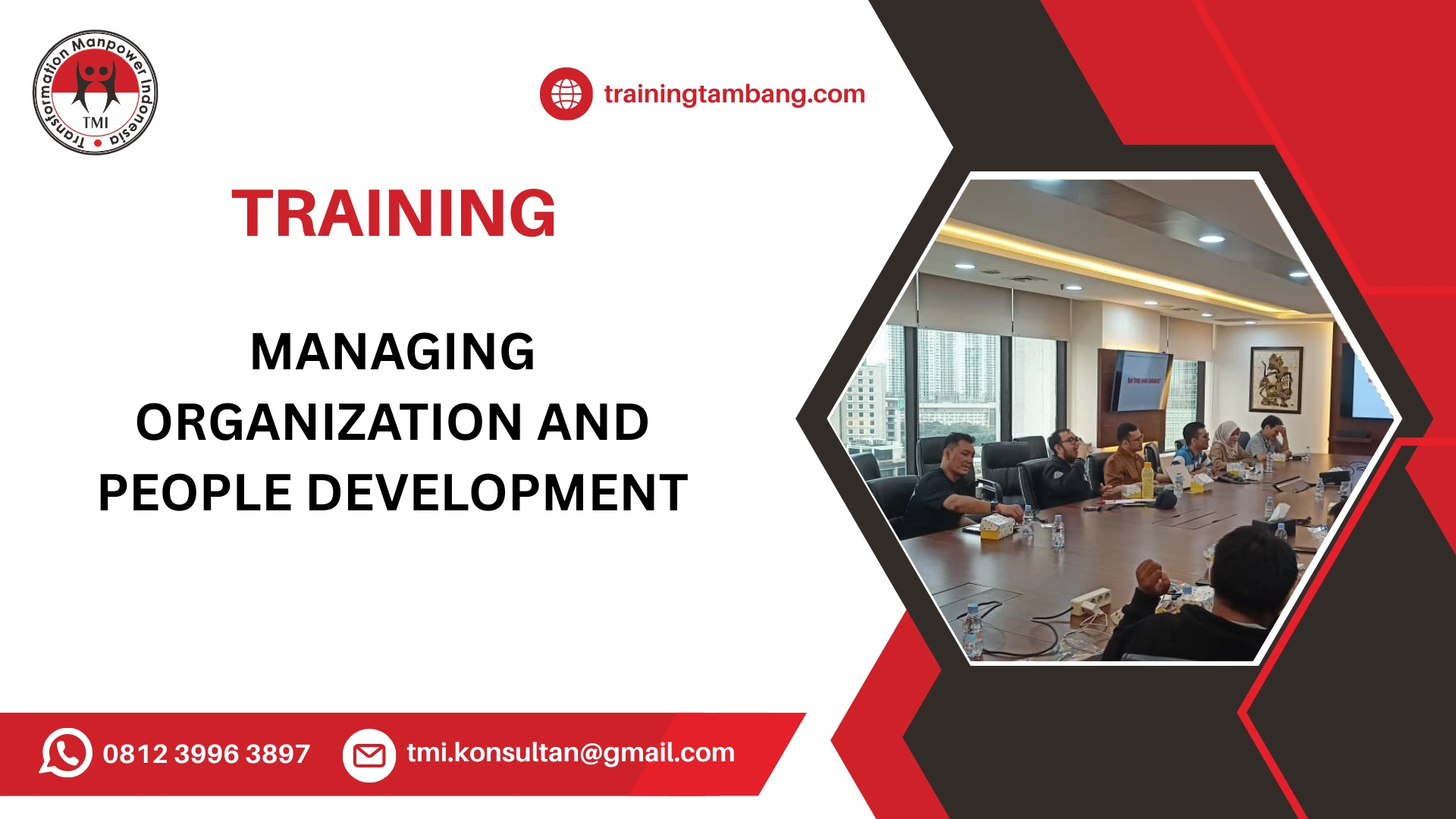 TRAINING ORGANIZATIONAL DEVELOPMENT