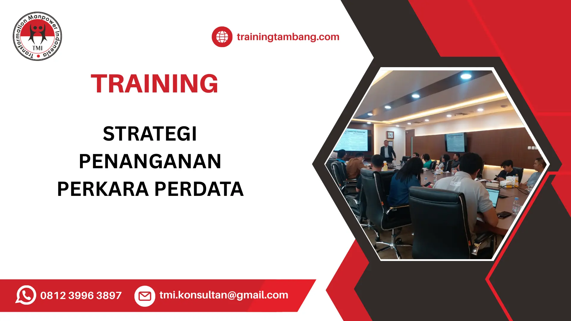 TRAINING PENANGANAN DAN PENYELESAIAN PERKARA PERDATA