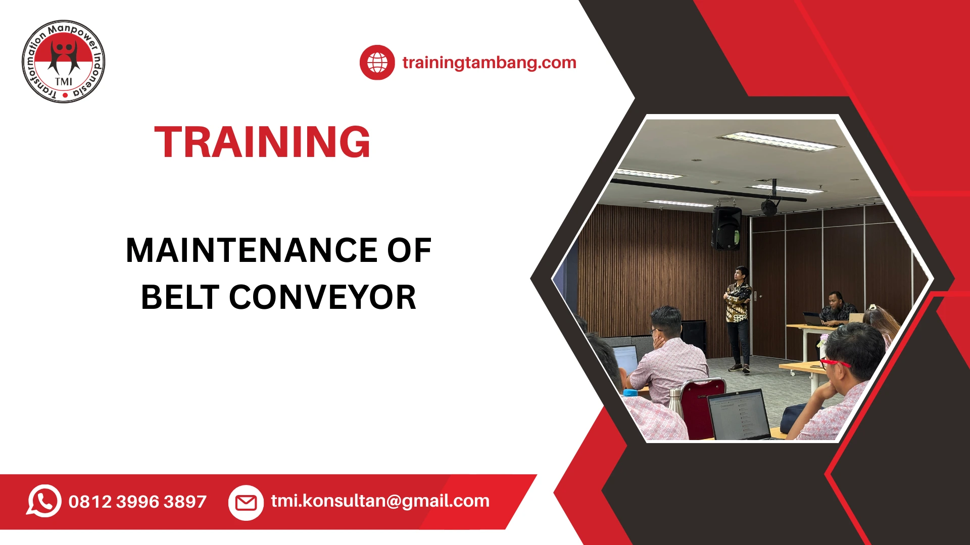 TRAINING PEMELIHARAAN BELT CONVEYOR