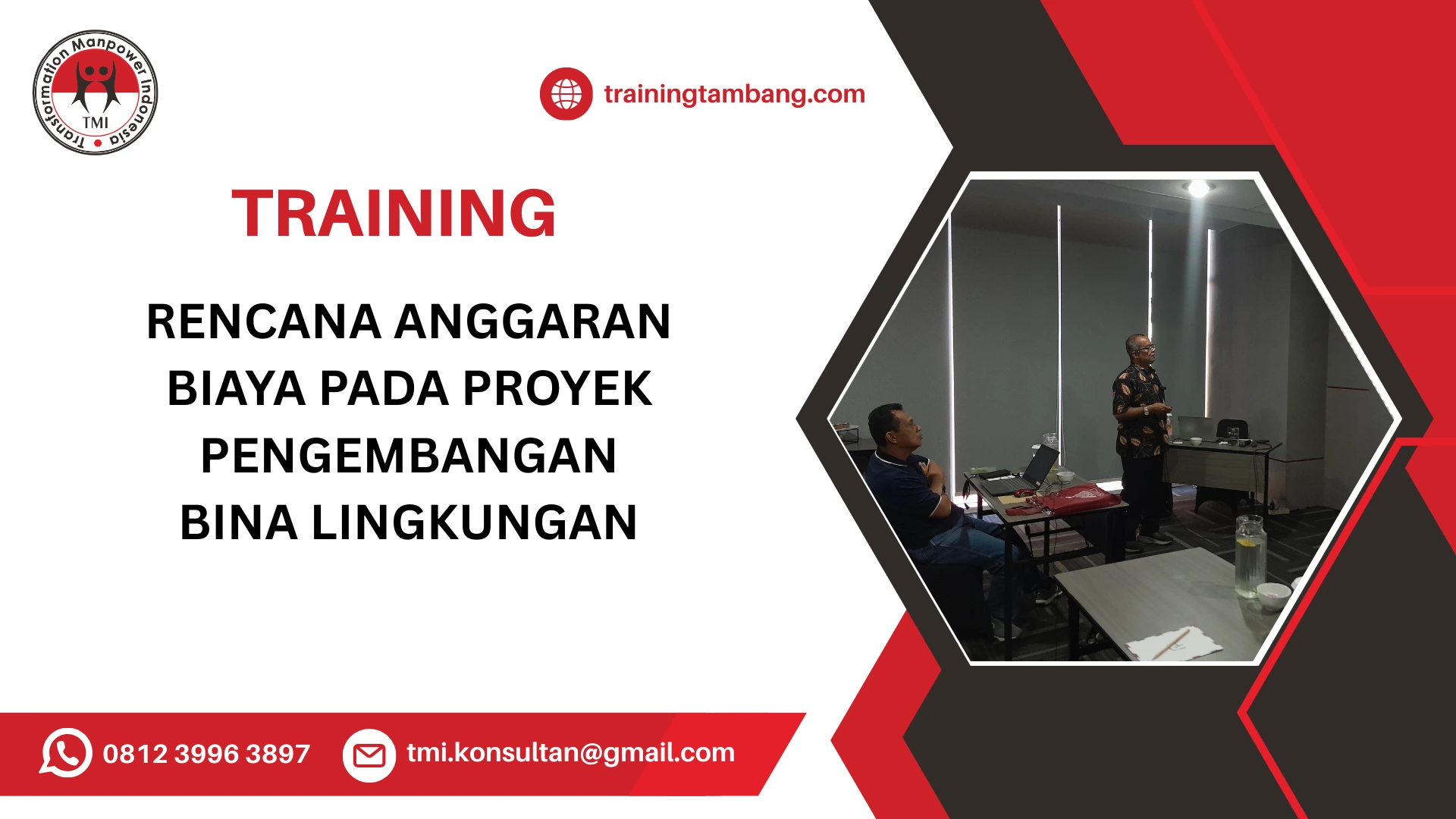 TRAINING PENYUSUNAN RAB UNTUK KEMITRAAN BINA LINGKUNGAN