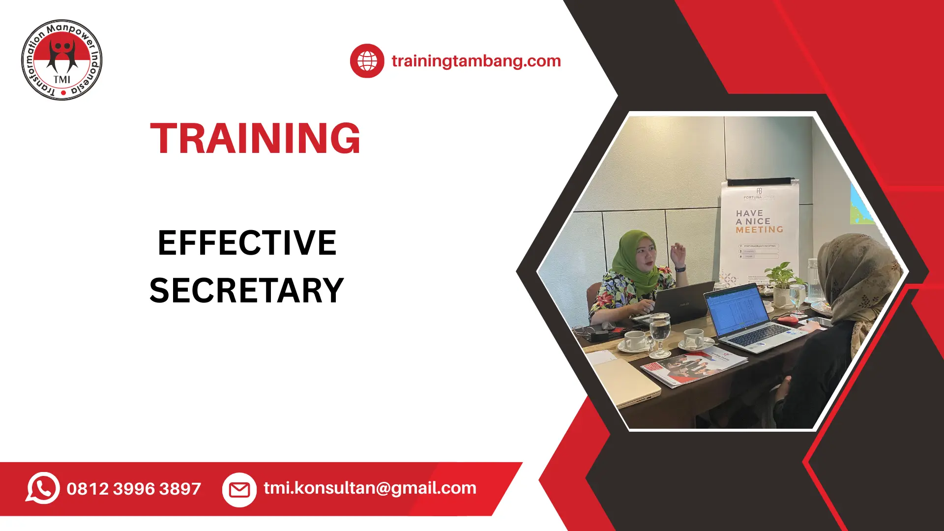 TRAINING EFFECTIVE SKILLS FOR SECRETARY