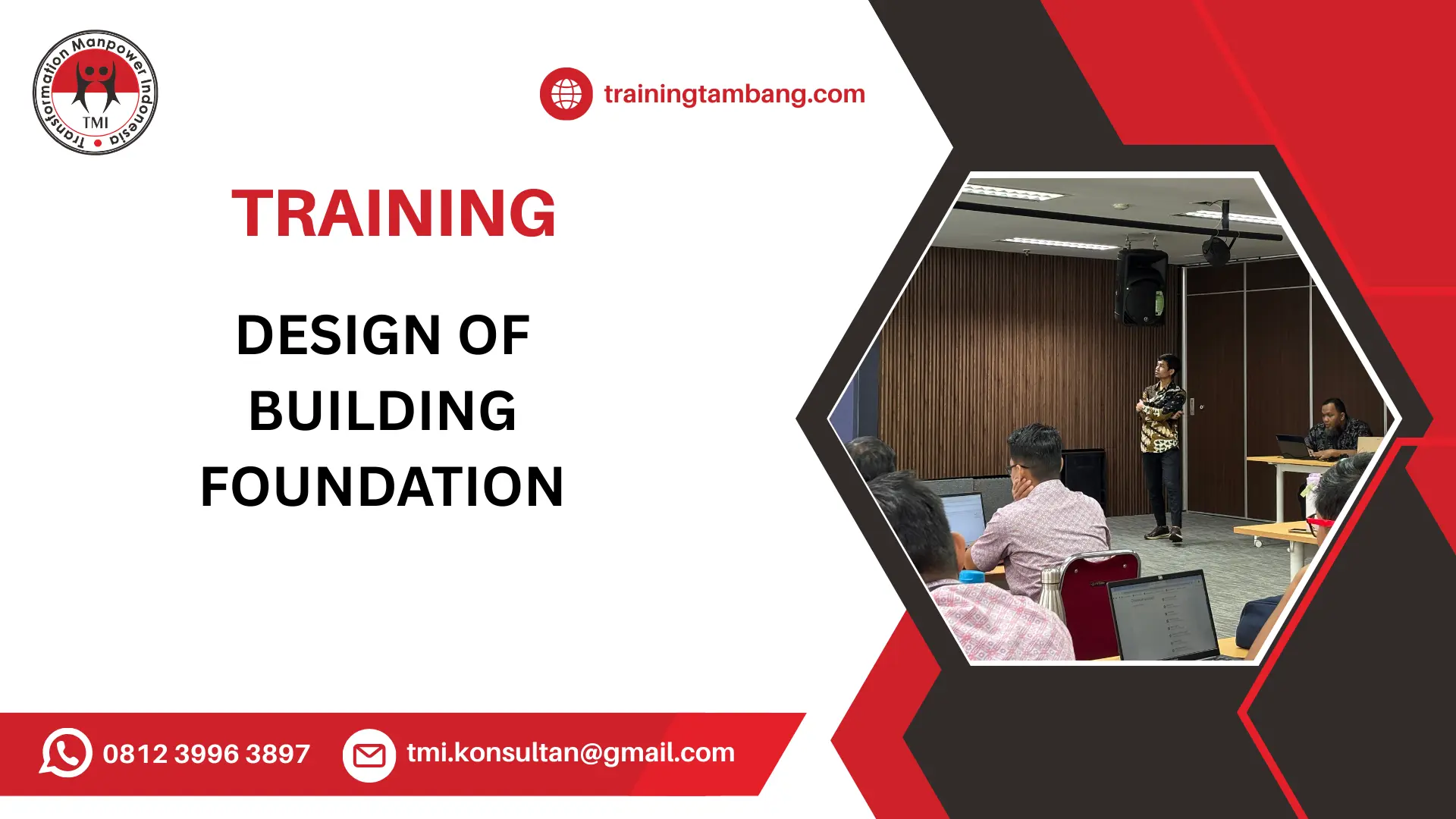 TRAINING DESIGN OF BUILDING FOUNDATION